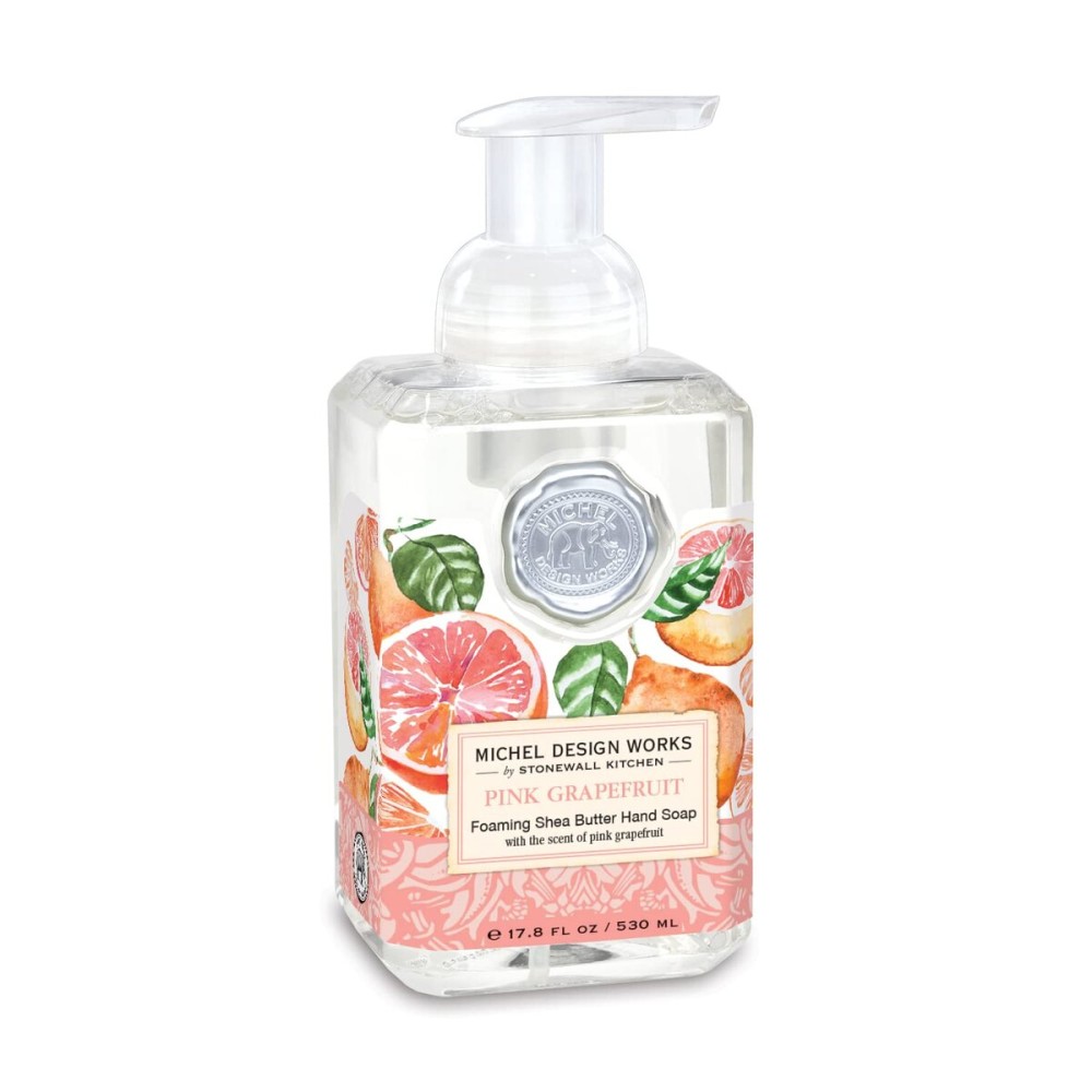 Michel Design Works Foaming Hand Soap, Pink Grapefruit