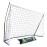 QUICKPLAY Kickster Soccer Goal, Black/White, Fiberglass & Alloy Steel, Ultra Portable [Single]