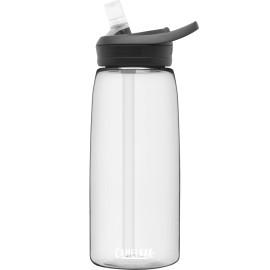 CamelBak Eddy+ Bite Valve Straw Tritan Renew Water Bottle Clear, 32oz
