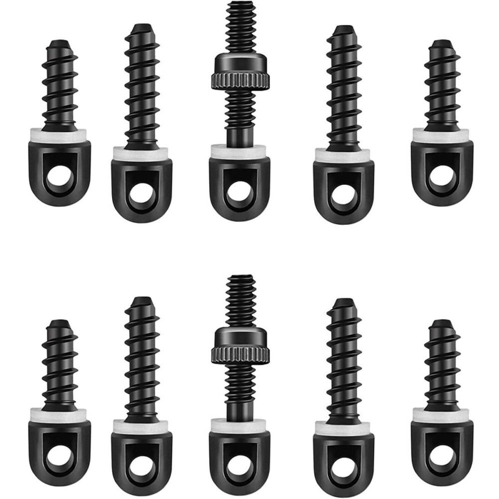 Anovo Sling Swivel Studs Set, Wood Bolt Screw Studs Crossbow Sling Screw