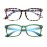 AZorb 2Pack Blue Light Blocking Glasses for Kids TR90 Unbreakable Computer Screen Glasses for Boys & Girls-2 Pack(Green+ Leopard)