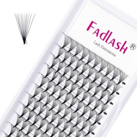 Lashes Extension Premade Volume 12D 0.07 D Curl 13mm Eyelash Extensions Premade Fans Lashes Pro Ponit Middle Stem Volume Lash Extensions (12D-0.07-D, 13mm)