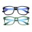 AZorb 2Pack Blue Light Blocking Glasses for Kids TR90 Unbreakable Computer Screen Glasses for Boys & Girls - 2 Pack(Black+Green)
