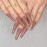 Artquee 24pcs Deep Nude Pure Color Ballerina Long Coffin Glossy Fake Nails Press on Nail False Tips Manicure for Women