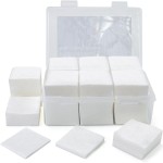 PINGMIC 900 PCS Gun Cleaning Patches - Lint Free, Highly Absorbent Gun Patches, 2x2 Cleaning Cloths for Firearms 9mm /.30cal, Bulk Nonwoven Wipes in Storage Box