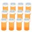 Plastic Medicine Pill Bottles with Child Resistant Caps - Push Down and Turn - Prescription Vial, Medicine Container, Pill Cases Dispenser Organizers (12pcs, 8 Dram)