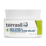 terrasil Bed Sores Treatment Cream & Pressure Sores Cream - Natural Ingredients for Healing of Bedsores, Ulcers & Wounds, 3X Power for Fast Soothing Relief (1.5 oz jar)