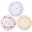 Shower Caps, 3 Pcs Waterproof Bath Caps Plastic Reusable Shower Caps Elastic Band Bath Hair Hat for Women Ladies Spa Salon