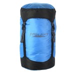 Frelaxy Compression Sack, 40% More Storage! 11L/18L/30L/45L Compression Stuff Sack, Water-Resistant & Ultralight Sleeping Bag Stuff Sack - Space Saving Gear for Camping (Blue, XXL)