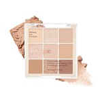 dasique Shadow Palette 07 Milk Latte l Cruelty-Free l 9 Blendable Shades in Smooth Matte and Shimmer Finishes with Gorgeous Pearls