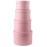Briful Round Gift Boxes with Lids Set of 4 Pink Gift Box Assorted Sizes Nesting Gift Boxes for Presents Birthday Bridesmaid Wedding Valentines Christmas Party Favor Boxes