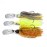 MadBite by KastKing Bladed Jig Fishing Lures, 3 pc Multi-Color Kits, Irresistible Vibrating Action,Sticky-Sharp Heavy-Wire Needle Point Hooks, 1/2 oz Sizes, Includes Storage Box