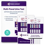 Prime Screen [10 Pack] 6 Panel Urine Test Kit