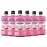 Listerine Smart Rinse Kids Mouthwash, ADA Accepted, Alcohol-Free Anticavity Sodium Fluoride Mouthwash, Oral Rinse for Dental Cavity Protection, Pink Lemonade Flavor, 500 mL, 6 Pack