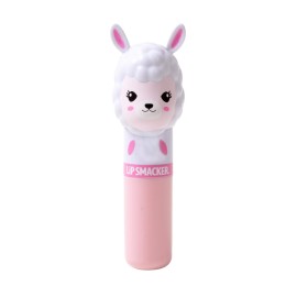 Lip Smacker Lippy Pals Llama, Flavored Moisturizing & Smoothing Soft Shine Lip Balm, Hydrating & Protecting Fun Tasty Flavors, Cruelty-Free & Vegan - Straw-ma-Llama berry