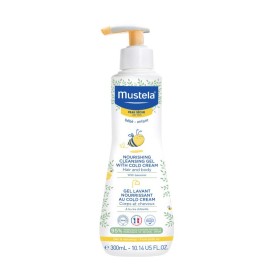 Mustela Baby Nourishing Cleansing Gel - Hair & Body Wash for Dry Skin - with Natural Avocado, Cold Cream & Beeswax - 10.14 fl. oz.