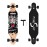 PINESKY 41 Inch Longboard Skateboard 9 Ply Natural Maple Complete Skateboard Cruiser for Cruising, Carving, Free-Style and Downhill with T-Tool Tiger