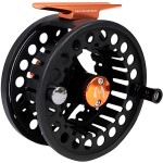 M MAXIMUMCATCH Maxcatch ECO Large Arbor Fly Fishing Reel (3/4wt 5/6wt 7/8wt) and Pre-Loaded Fly Reel with Line Combo (Black Fly Reel, 2/3 Weight)