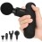 NEPQ Mini Massage Gun, Powerful Fascial Gun Portable Deep Tissue Percussion Muscle Back Head Massager for Pain Relief with 4 Massage Heads High-Intensity Vibration Rechargeable Small Massage Gun