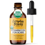 Organic Vitamin E Oil for Scars - All Natural & Vegan Skin Moisturizer 1oz - Light and Unscented Great for Scars After Surgery - Reduce Wrinkles, Anti Aging, Lighten Dark Spots - Face, Skin & All Over