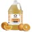 La Almona - Pure Castile Liquid Soap, ORANGE, 1 Gallon - Multipurpose: Hands, Face, Body, Laundry, Dishes & More - For Sensitive Skin, All-Natural Ingredients, Scented with Essential Oils