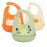 YINGJEE Silicone Feeding Bibs, 3pc Adjustable Waterproof Bibs (color 07)