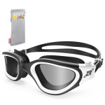 ZIONOR Kids Swim Goggles, G1 MINI UV Protection Anti-Fog Polarized Swimming Goggles for Age 6-14