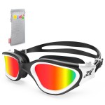 ZIONOR Kids Swim Goggles, G1 MINI UV Protection Anti-Fog Polarized Swimming Goggles for Age 6-14