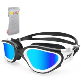 ZIONOR Kids Swim Goggles, G1 MINI UV Protection Anti-Fog Polarized Swimming Goggles for Age 6-14