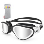 ZIONOR Kids Swim Goggles, G1 MINI UV Protection Anti-Fog Polarized Swimming Goggles for Age 6-14
