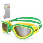 ZIONOR Kids Swim Goggles, G1 MINI UV Protection Anti-Fog Polarized Swimming Goggles for Age 6-14