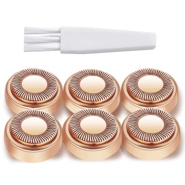 Facial Hair Remover Replacement Heads: Compatible with Finishing Touch Flawless Facial Hair Removal Tool for Women As Seen On TV 18K Gold-Plated Rose Gold (Generation 1 Single Halo)