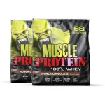 COLOSSAL LABS Muscle Whey Protein Flavored Protein Powder, 25,000mg Amino Acids/Serving, Cold Filtered(Packaging May Vary) (10 Pound (Pack of 2), Chocolate)