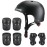 CELOID Kids Helmet Pad Set,Adjustable Kids Skateboard Bike Helmet Knee & Elbow Pads Wrist Guards 8-14yrs Youth Protective Gear Set for Girls Boys Bicycle Bike Roller Skating Scooter Rollerblade Sport