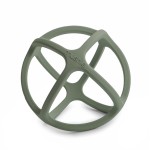 mushie Silicone Baby Teether Ball Toy (Dried Thyme)