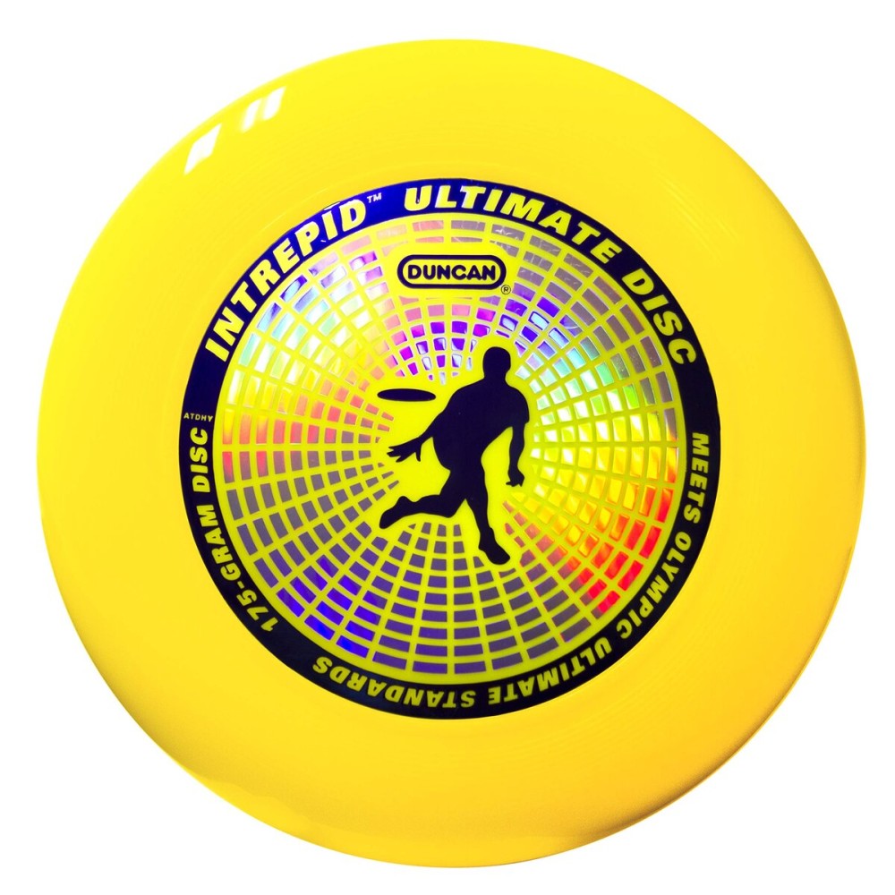 Duncan Intrepid Ultimate Competition Disc, 175g Precision Weighted Flying Disc, Yellow