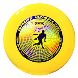 Duncan Intrepid Ultimate Competition Disc, 175g Precision Weighted Flying Disc, Yellow