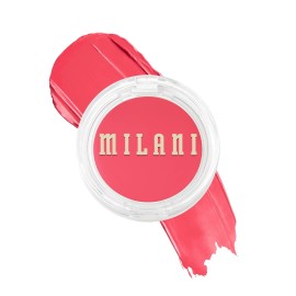 Milani Blush Makeup - Cheek Kiss Cream Blush for Cheeks, Buildable Cream-to-Gel Blusher & Lip Tint, Dewy Natural Color, Hydrating - Coral Crush