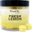 Body Scrub Exfoliator - 12oz FRESH LEMON Sugar scrub cubes w/Mango Butter & Shea butter- Ultra Hydrating & Moisturizing - Natural & Organic for all body exfoliation- For hands, arms legs, elbow & foot