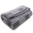 PuTian Merino Wool Blanket - 87 x 63 Thick Warm Soft Large Bed Throw - Great for Camping, Outdoors, Travel, Car, Couch, All Seasons Houndstooth Grey
