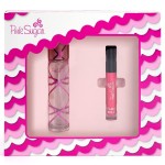 Pink Sugar 2 Piece Gift Set for Women, Travel Size Eau de Toilette Perfume + Lip Gloss