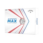Callaway 2021 Supersoft Max Golf Balls , White