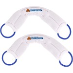 Bed Buddy 2-Pack Microwave Heating Pad for Sore Muscles, Heat Pad for Aches and Pain, Microwavable Heating Pads, Rice Bags for Heat Therapy, Cold and Heated Wrap and Warmer for Back, Neck, Joints