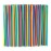 300 Pcs Colorful Plastic Long Flexible Straws.(0.23\'\' diameter and 10.2 long)