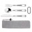 OUTXE Titanium Flatware Polished Knife Fork Spoon Set Lightweight Ti Camping Utility Cutlery Set with Carrying Bag for Traveling Picnic Hiking
