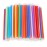 RENYIH 300 Pcs Multi Colors Jumbo Smoothie Boba Straws,Plastic Milkshake Disposable Wide-mouthed Large Individually Wrapped Straws(0.43 Wide X 9.45 Long)