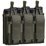 ELVO Tactical Molle Mag Pouch, Open-Top Molle Double/Triple Stacker 5.56 7.62 Magazine Pouches Holder Carrier for Rifle M4 M14 G36 HK416 AR-15 and Glock 17 19 M1911 9MM Magazines Holster