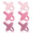 Sweet Child Pacifiers 0-18 Months, Set of 6 Ultra-Light Silicone Binkies with Collapsible Handle & 3 Air Holes for Added Safety, Best Newborn Pacifiers for Baby Boys Or Girls