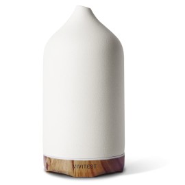 VIVITEST Aromatherapy Diffuser,250ML Ceramic Ultrasonic Essential Oil Diffuser for Aromatherapy (250ML)