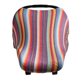 Serape Copper Pearl Multi-Use Cover: Car Seat & Stroller Cover - Sun Protection, All-Season Use, Stylish Designs